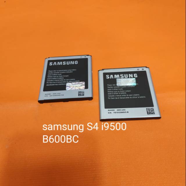 Baterai Samsung galaxy S4 i9500 B600BC kuningan 4 battery batre baterei