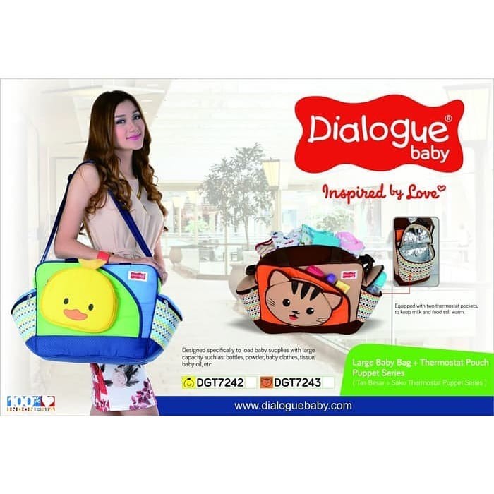 Dialogue Tas Bayi Besar Puppet Series - Duck (DGT7242)