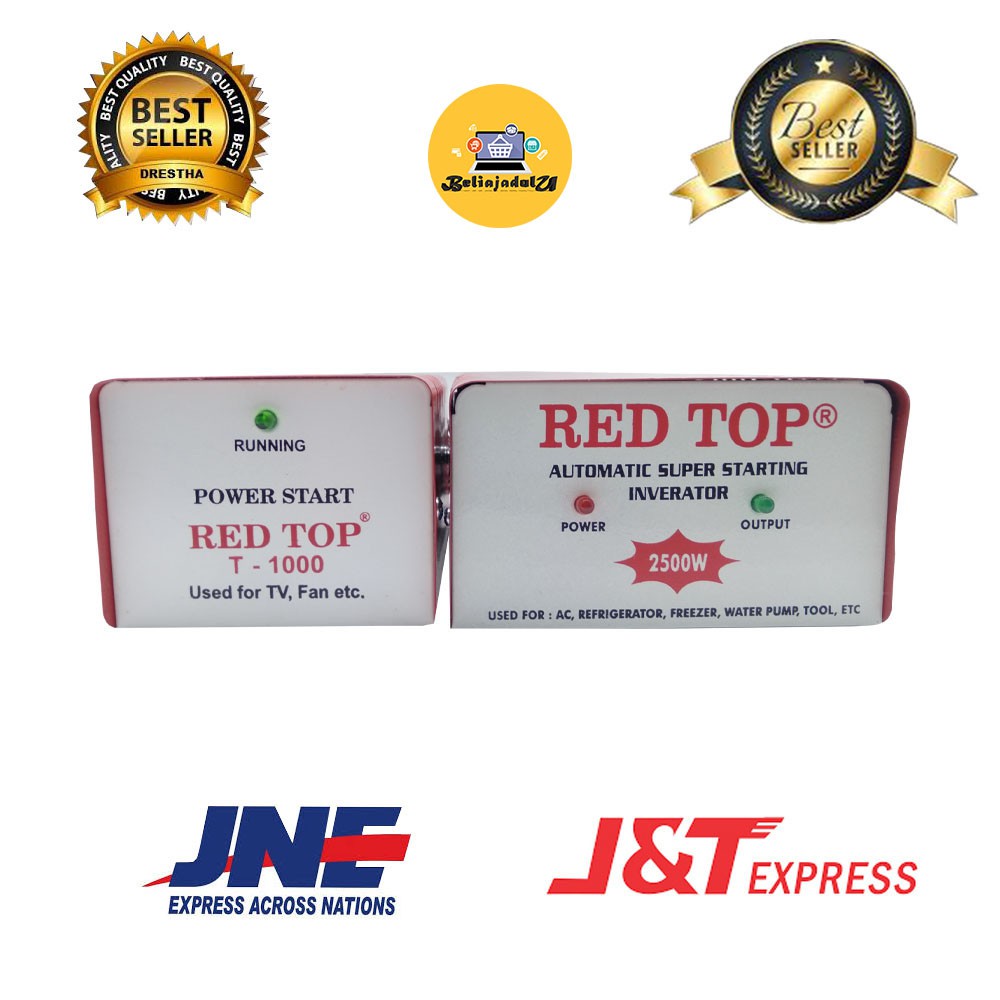 Beliajadulu88 auto start Inverator Stabilizer  1000W , 1500W , 2500W red top