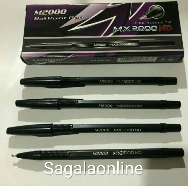 

Pulpen tinta hitam M2000 / ball point