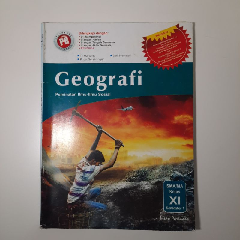 Buku LKS SMA Geografi Kelas 11 Semester 1 Intan Pariwara