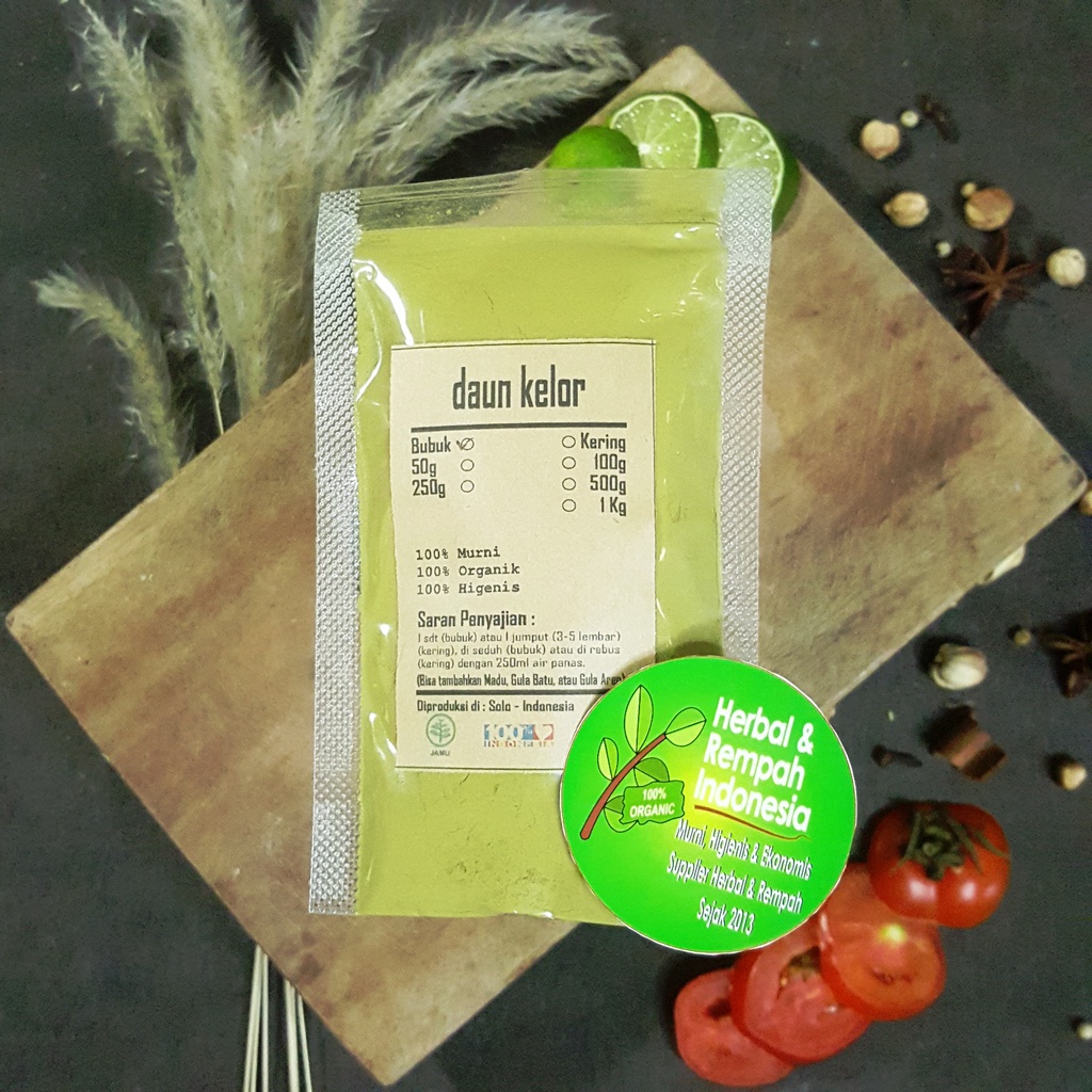 

Daun Kelor Bubuk - 100 GR / REMPAH / JSR / 100% MURNI