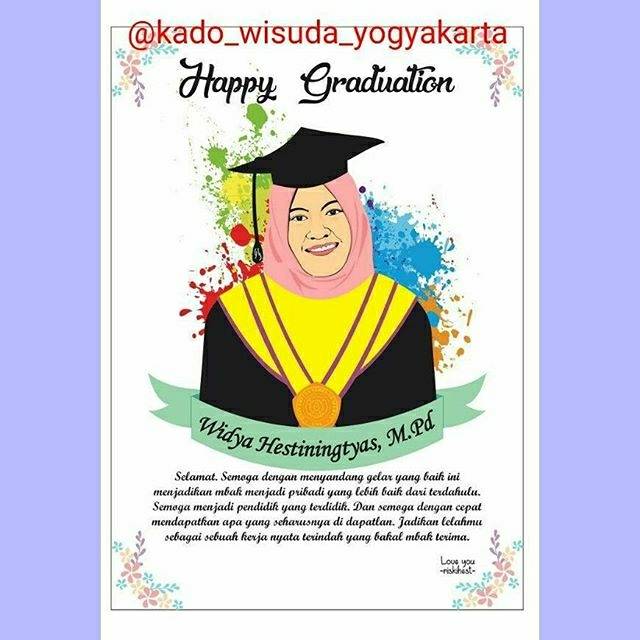 Kado Wisuda Vektor Siluet Shopee Indonesia