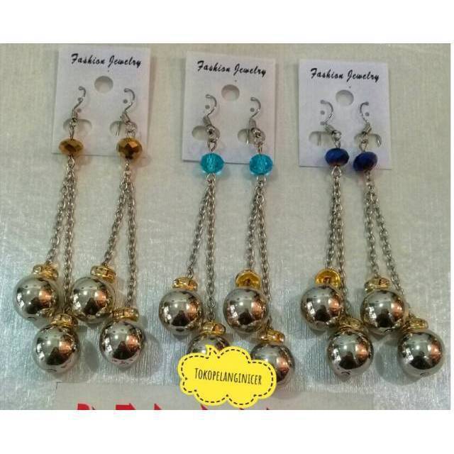 BARU ANTING Korea / Anting Jilbab Hijab Fashion Kekinian by TokoPelangiNicer Pusat Aksesoris Wanita