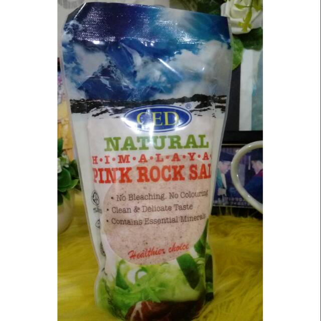 

Natural himalaya pink rock salt