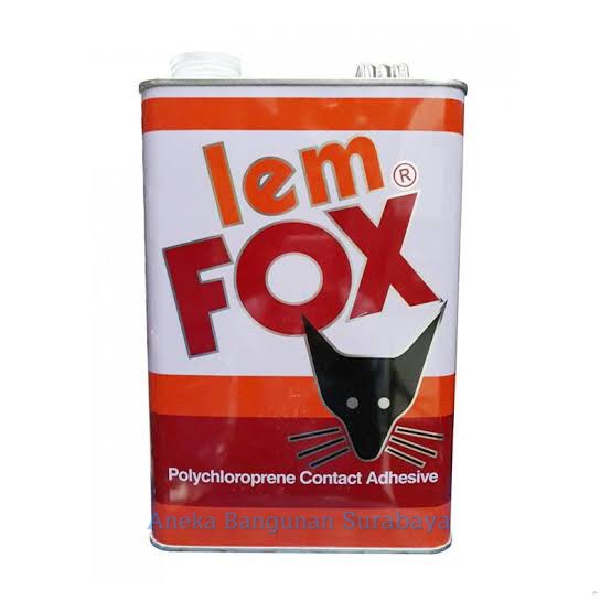 

LEM KUNING SERBAGUNA FOX MERAH 1 GALON (ISI NETTO 2.5KG 2.5 KG) /Lem Fox Kuning 1 galon 2.5KG 2.5 KG