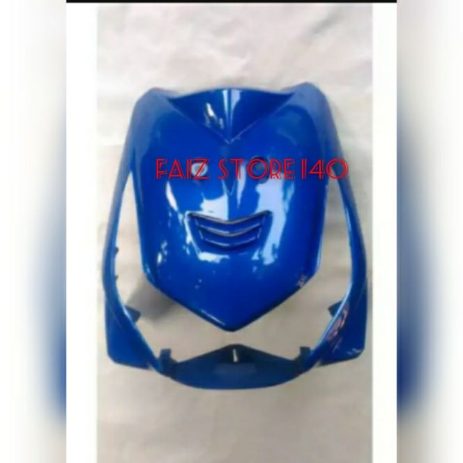 body motor beat.. Tameng Dasi Beat Karbu warna biru