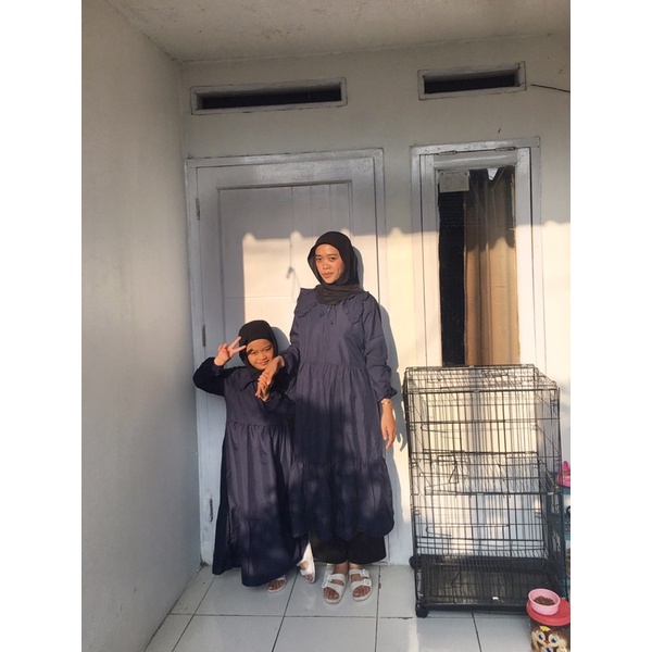 COUPLE MIDI DRESS IBU ANAK