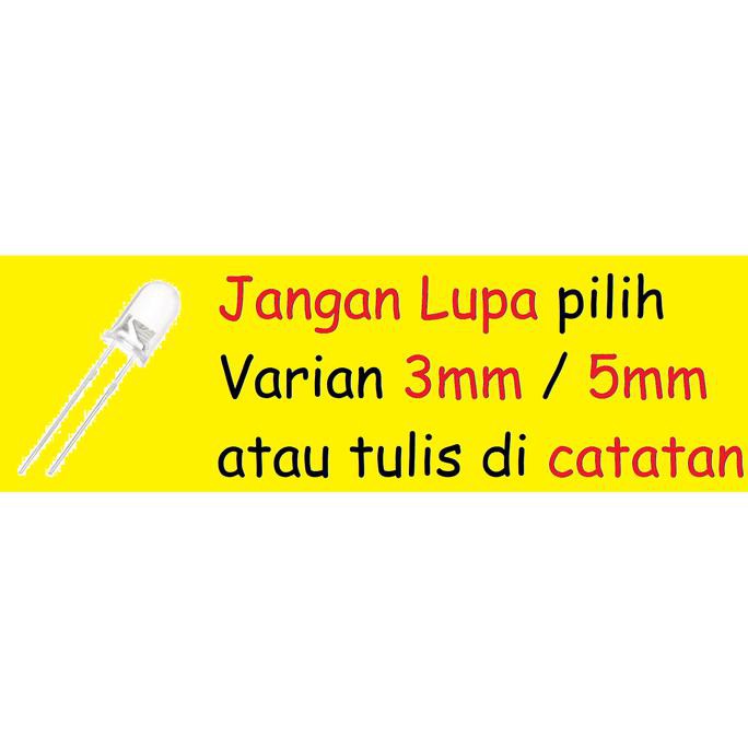 Ir Infrared Infra Red Led 940Nm Pasangan Photodioda 3Mm / 5Mm - 3Mm Mulsan19 Ayo Order