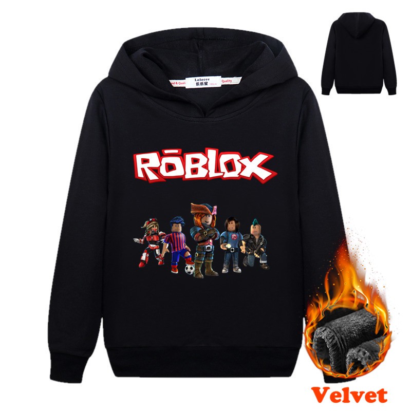 Baju Anak Roblox Game Sweatshirt Boys Hoodies Autumn Winter Fleece - samurai roblox outfit