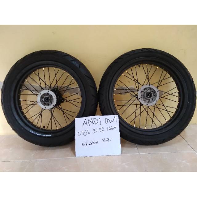 Velg pelk pelek peleg welshet roda supermoto klx murah