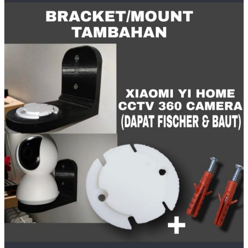 braket bracket  xiaomi 360 cctv cam wall mount bulet