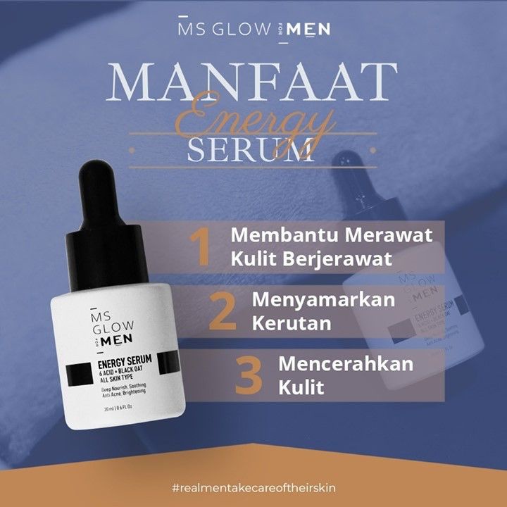 MS GLOW FOR MEN SERUM