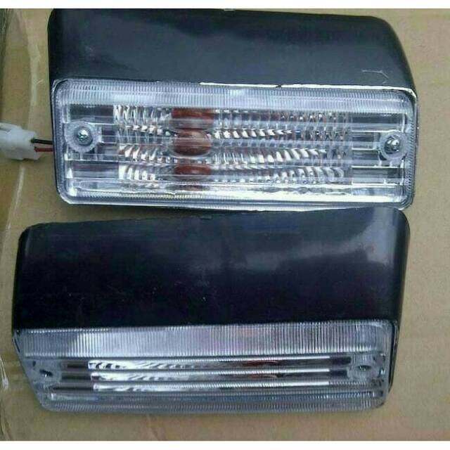 New Lampu sen bemper kijang super grand crystal sepasang Original