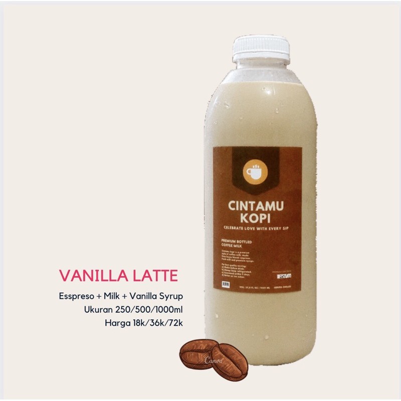 

Vanilla Latte (1 Lt)