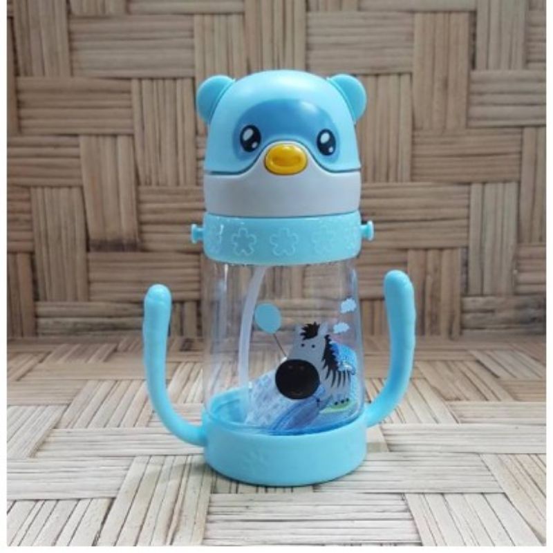 BOTOL MINUM ANAK MOTIF ANIMAL  450ML KD C260