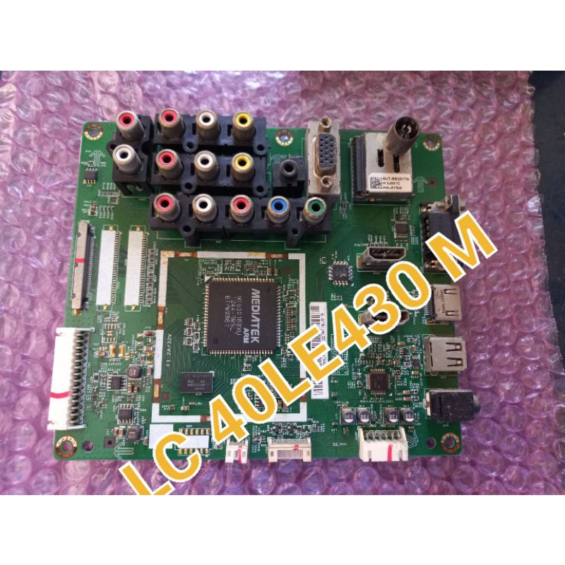mb - mainboard - matherboard - mobo - tv led - sharp - LC-40LE430M - 40LE430M - 40LE430