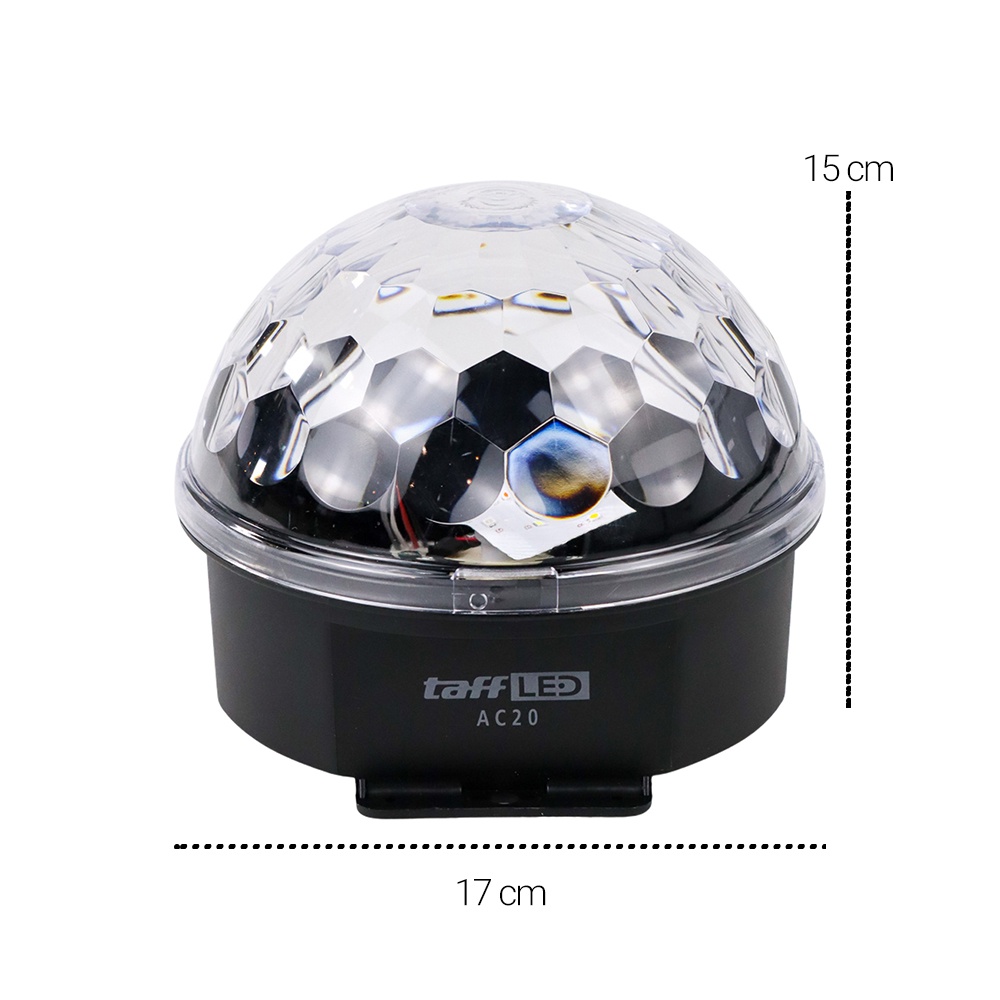 Magic Lamp Disco Light Lampu Unik Proyektor LED Crystal Ball 20W AC20