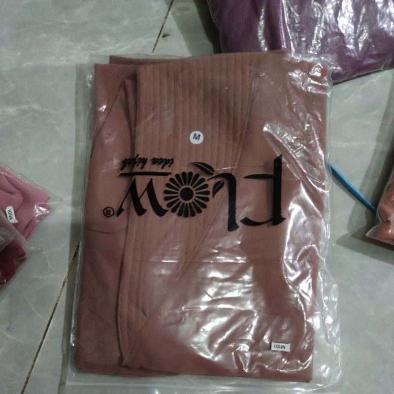 (((ORI FLOW)))) Khimar MIni Oval /MIDI KHIMAR OVAL-MOCA