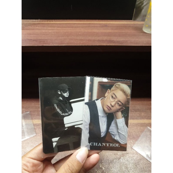 WTS photocard chanyeol dvd elyxion pairing pc season greeting(booked)