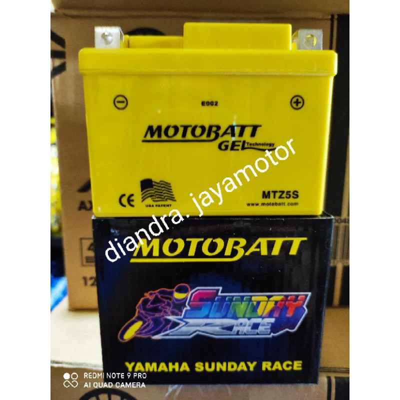 aki kering motobatt gel suzuki adderes type mt5s