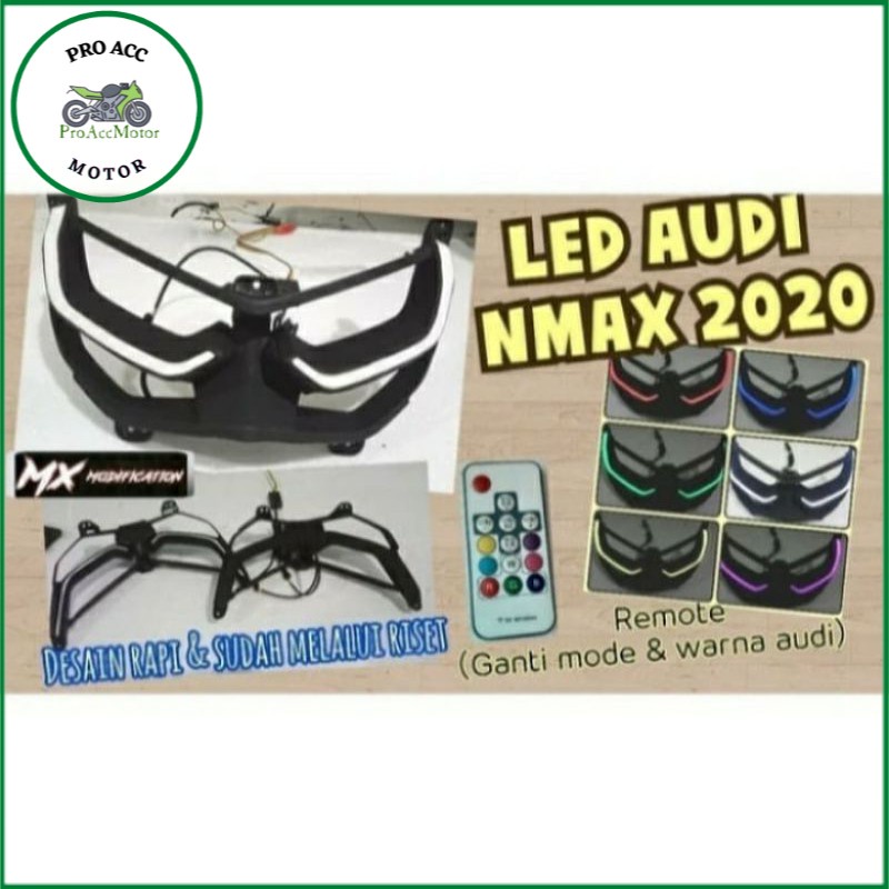 Lampu Alis All New Nmax 2020 Facelift Model Audy Lazy Eyes