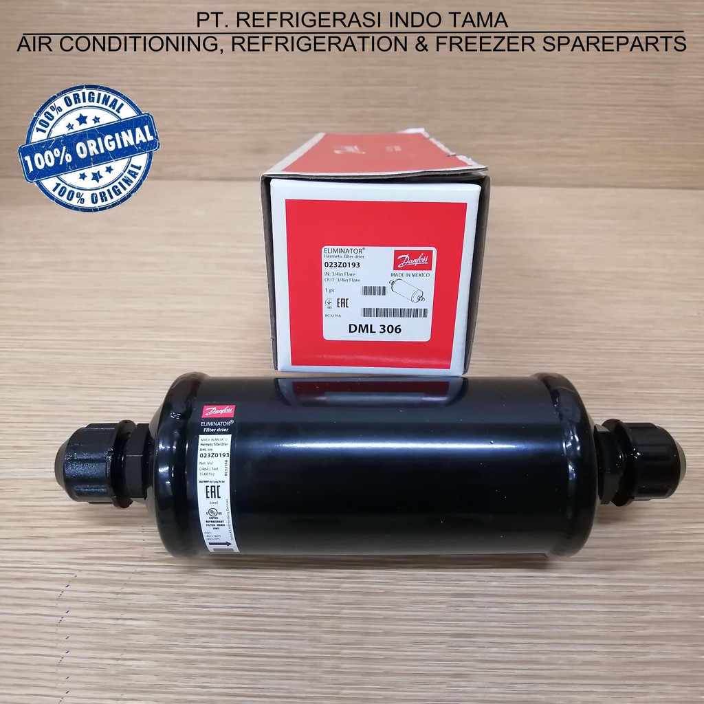 FILTER DRIER DANFOSS DML 306 - 3/4" 023Z0193