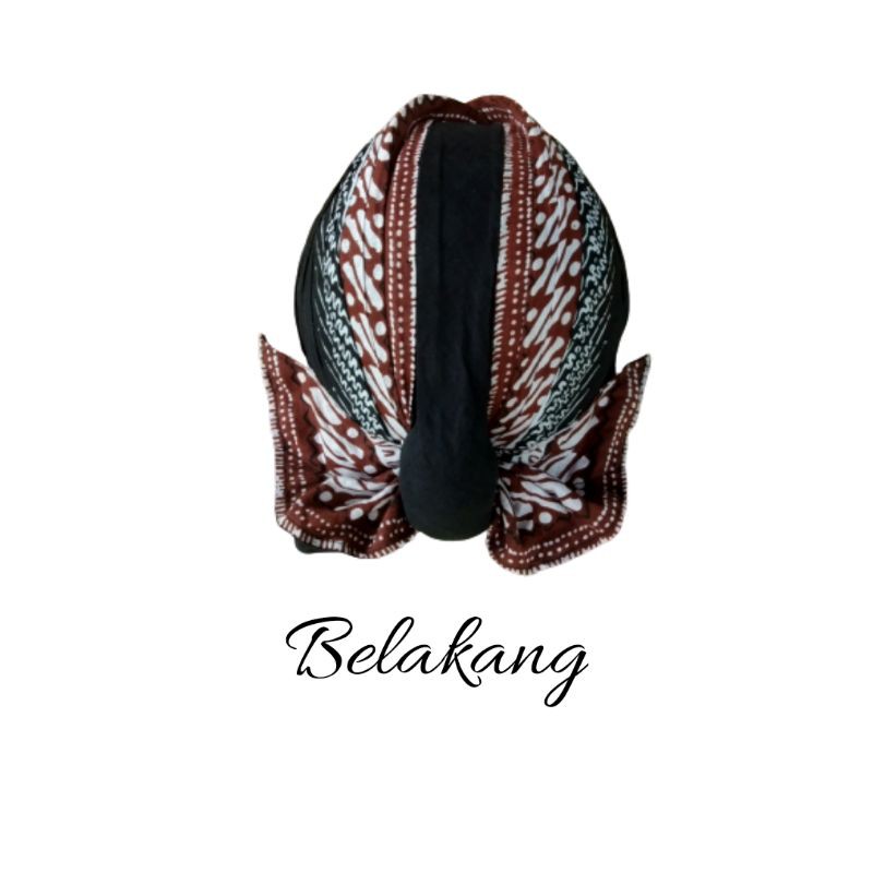 Blankon Jogja Lipat Belangkon Jawa Blangkon Batik Jogja Cuci Lipat Jebeh Motif Kemitir Murah COD