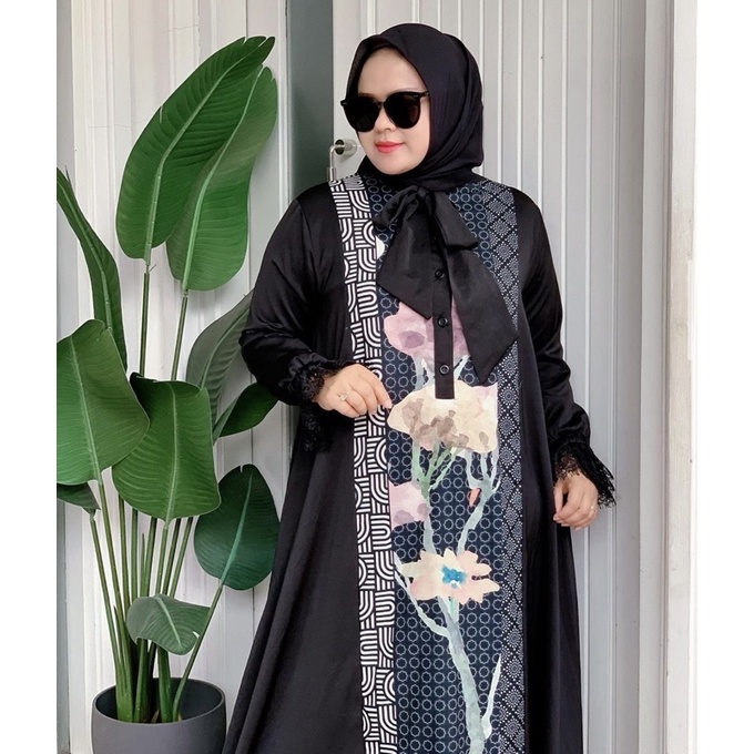 READY STOCK  Sofa maxi dress by @nawwa.indonesia/ nawwa dress terbaru 2022