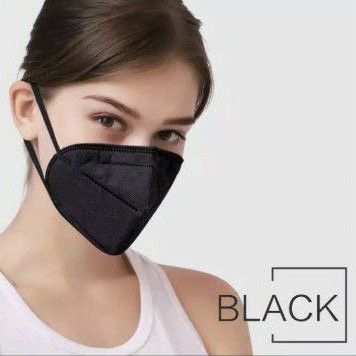 MASKEN KN95 HITAM MASKER KN 95 MASKER N95 HITAM MASKER N 95 HITAM ICARE