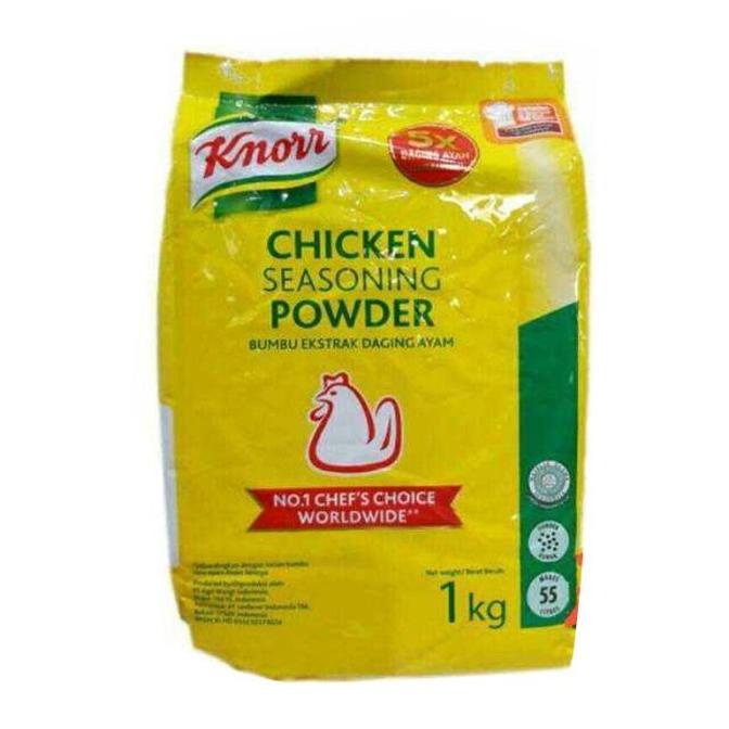 

COD KNOOR CHICKEN POWDER REFILL 1 KG PERKARTON ISI 6PCS GOJEK/GRAB ONLY BUMBU & BAHAN MASAKAN