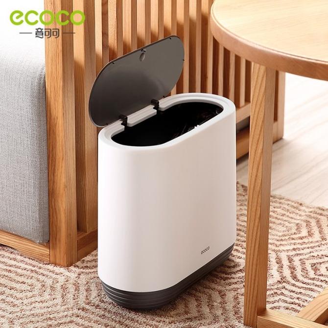 Ecoco Pressing Type Trash Can Tong Sampah