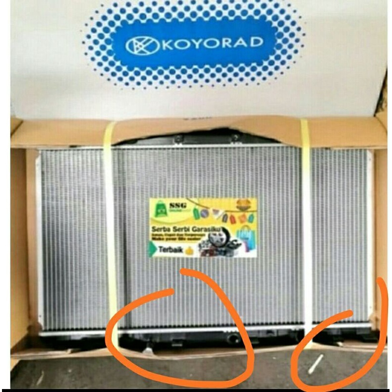 Radiator honda Brio Satya matic