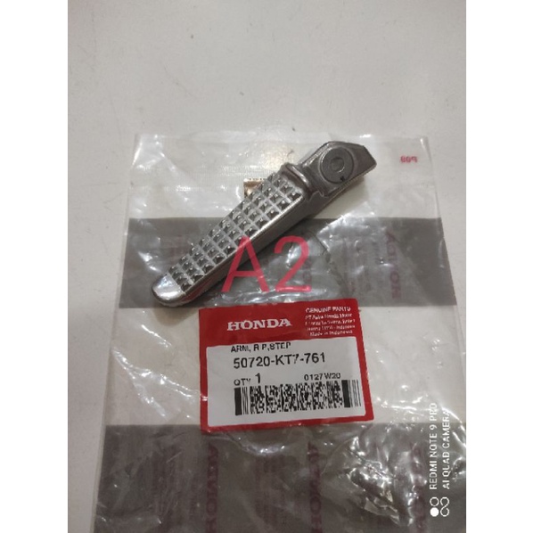 footstep fotatep foot step postep pijakan kaki belakang kanan new sonic 150 fi cb 150 r cb150r old n