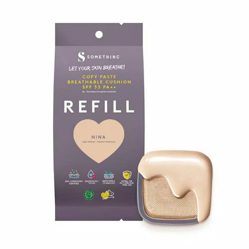 REFILL - SOMETHINC COPY PASTE BREATHABLE CUSHION SPF 33/PA+++