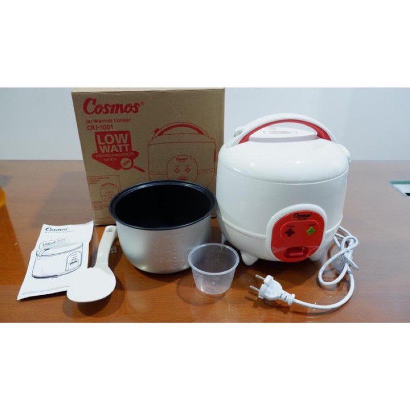 Cosmos Rice Cooker Mini 0,6 Liter 3 in 1 CRJ1001N 300 Watt