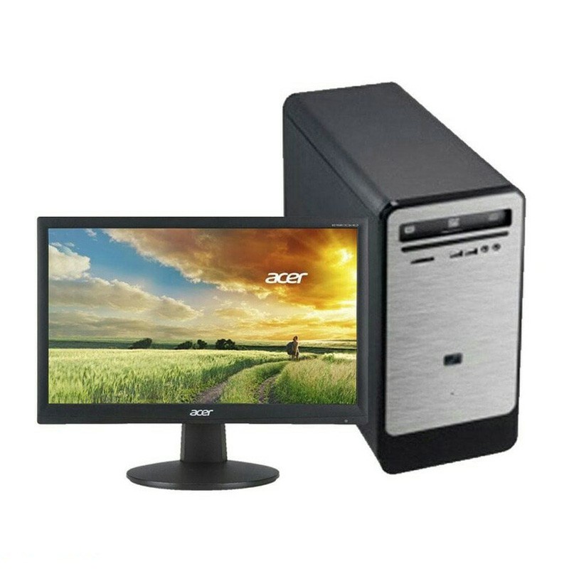 PC Desktop ACER TC708 i3-8100 4GB 1TB DVDRW Windows 10 - Loose Pack