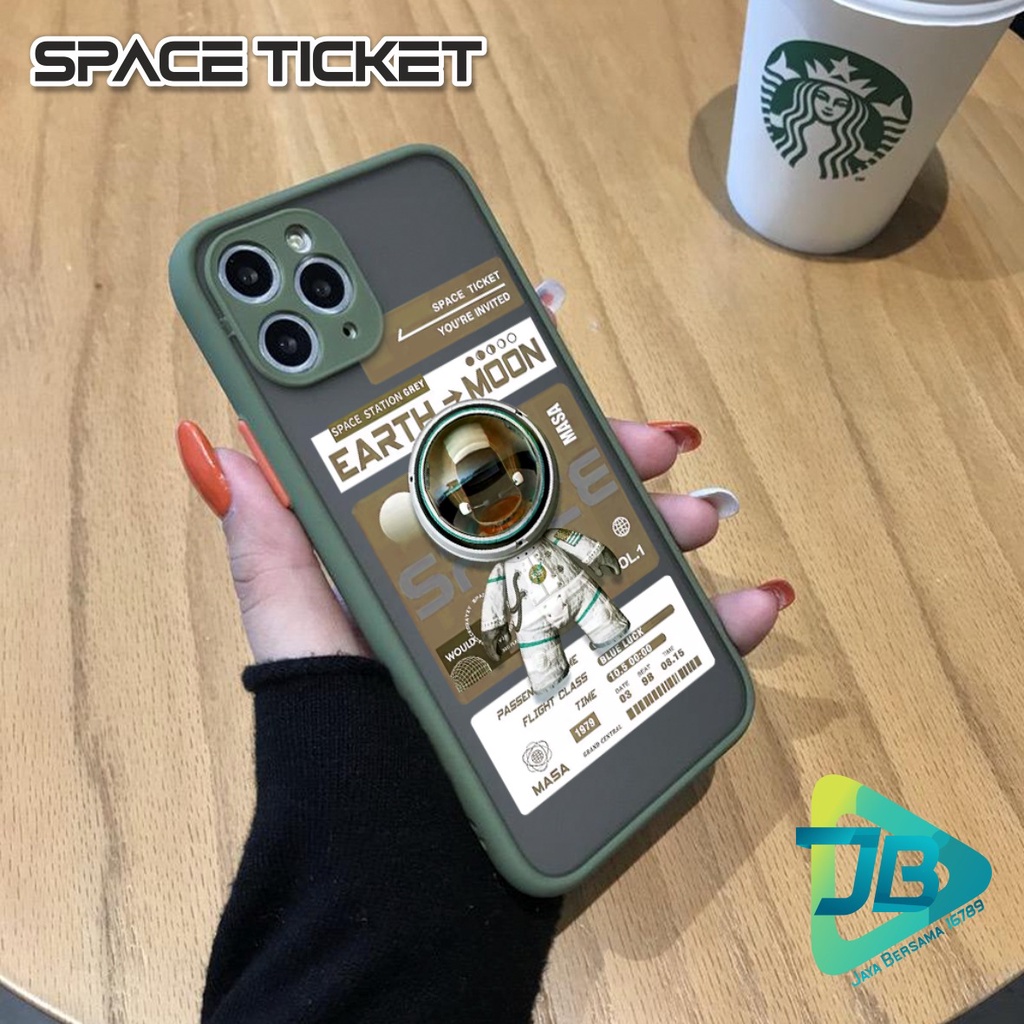 SOFTCASE DOVE SPACE TICKET OPPO VIVO SAMSUNG XIAOMI REALME IPHONE ALL TYPE JB5574