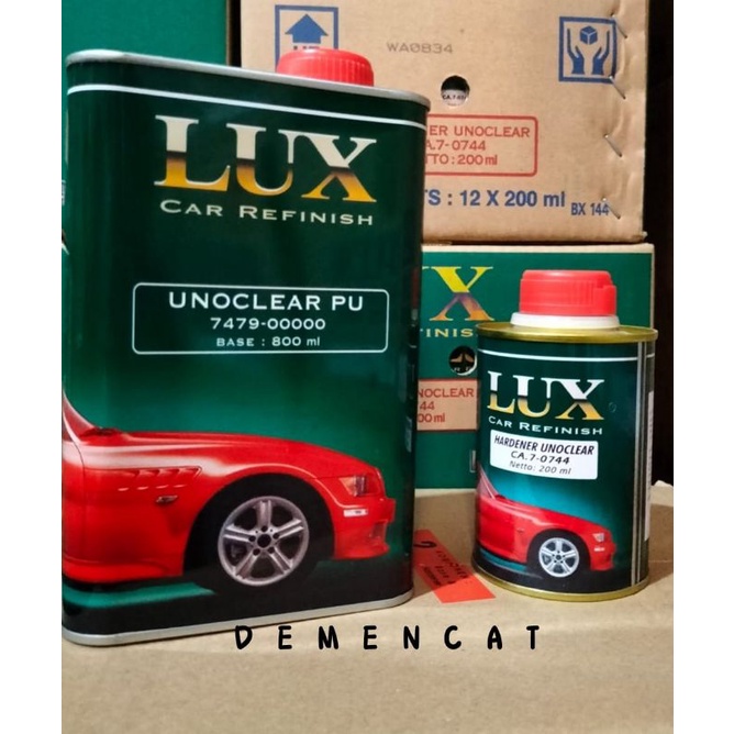 Clear lux penta supergloss / clear gloss / clear doff