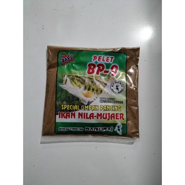 Umpan Ikan Pelet BP-9 Special Untuk Ikan Nila-Mujaer