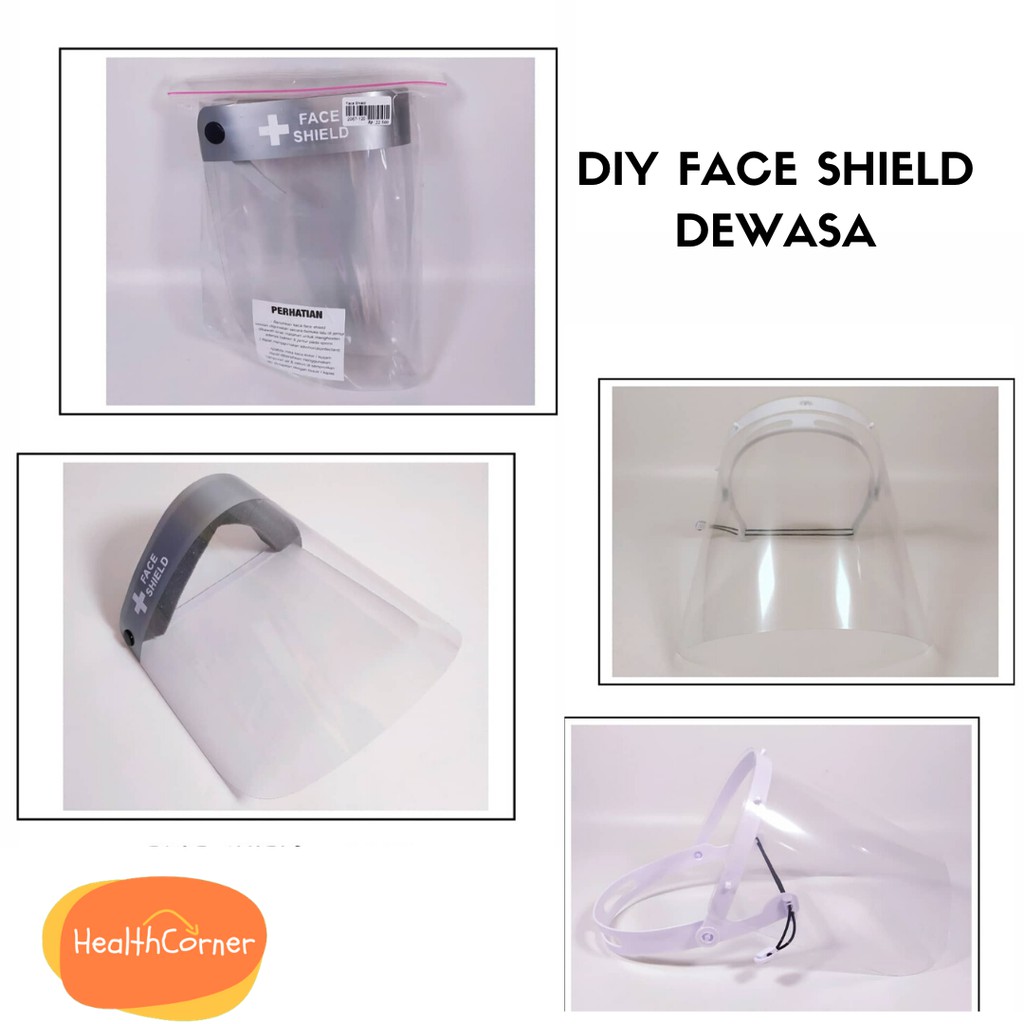 DIY Face Shield Dewasa