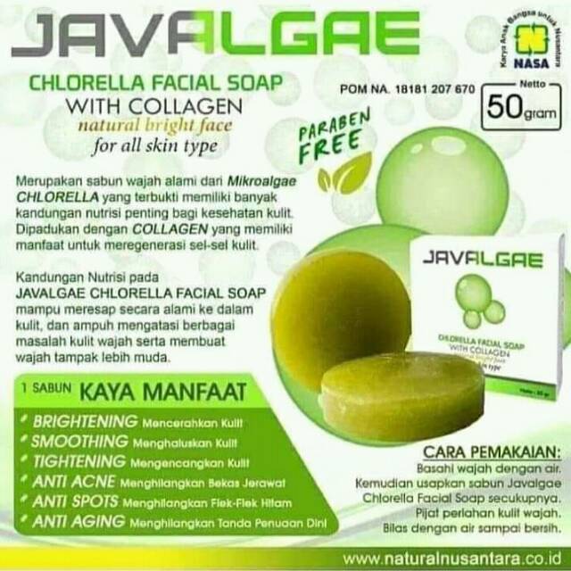SABUN WAJAH, SABUN NASA SABUN COLLAGEN