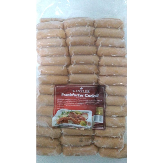 

windytriastuti13 KANZLER FRANKFURTER COCKTAIL SAUSAGES 1KG SOSIS AYAM TERLARIS TERPERCAYA ORIGINAL