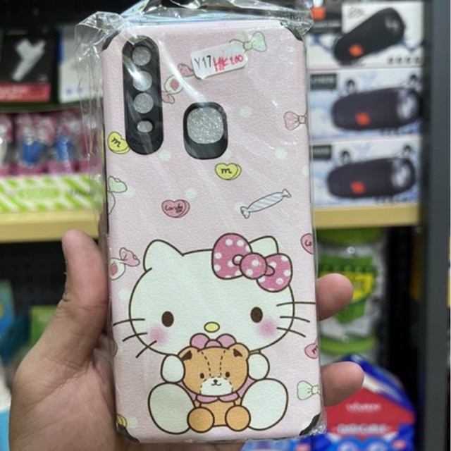 Case Karakter Hello kitty Vivo Y17 Y15 Y12 Casing Silikon Gambar