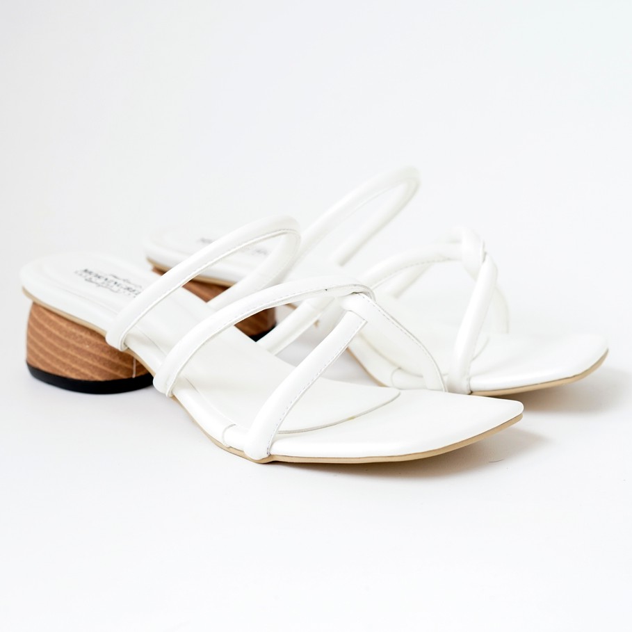 morningbell - new arrival sandal heels slop slank 5 cm