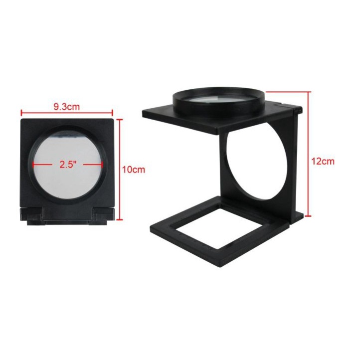 

Magnifier Kaca Pembesar Lipat TOBEX 2,5 inch