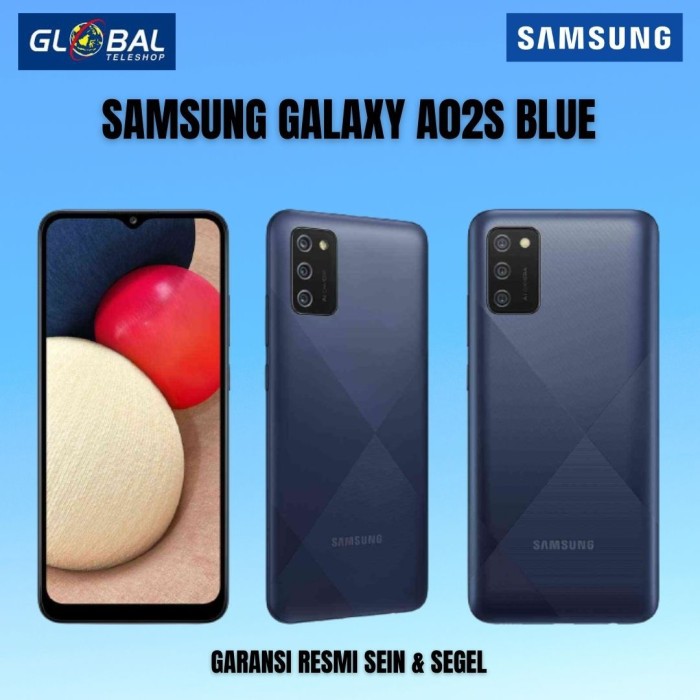 Samsung Galaxy A02S Smartphone (3/32GB) Garansi Resmi