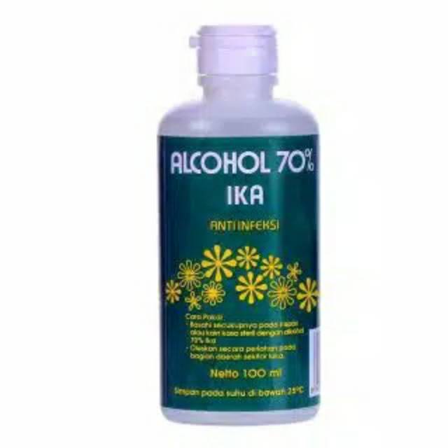 Alkohol 70% 100ml | IKA Alcohol 70%