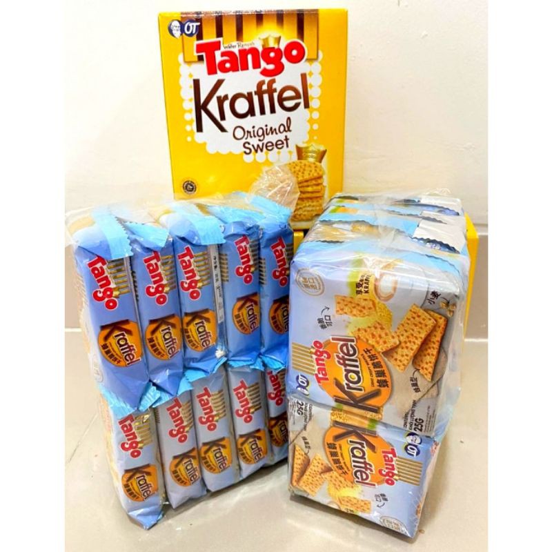 WAFER TANGO KRAFFEL ORIGINAL SWEET IMPORT SNACK NO BOX ISI 10pcs