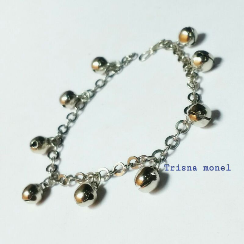 GELANG KAKI ANAK DAN DEWASA BAHAN MONEL ORIGINAL
